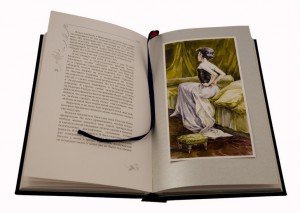 Иллюстрации подарочной книги "Дама с камелиями"