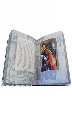 Иллюстрации к кожаной книге "Приключения принца Флоризеля"