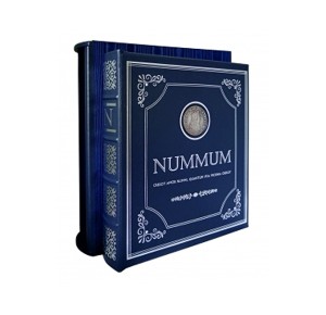 Альбом для монет NUMMUM в кожаном переплете - фото 1