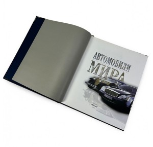 "Автомобили мира. Самые красивые и знаменитые" подарочное издание - разворот с фото