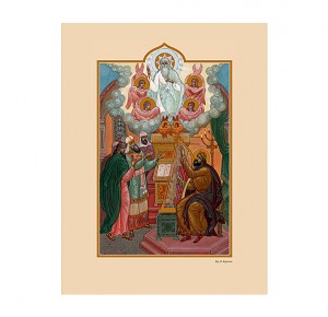 Иллюстрации из дорогой православной книги "Библия в миниатюрах Палеха"