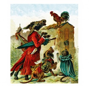 Иллюстрация из подарочной книги "Красная Шапочка"