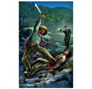 Иллюстрация к подарочному изданию "Стрелки в Мексике"