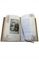 Иллюстрация к кожаной книге "Приключения Шерлока Холмса"