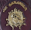 Литье на подарочной книге "Все об охоте" Л.П. Сабанеев