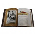 Разворот подарочной книги "Книга успешного руководителя" с иллюстрациями