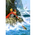 "Марья-краса, чёрная коса" Подарочное издание - иллюстрация с щукой
