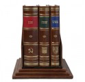 Подарочные книги в кожаном переплете "Черчилль, Рузвельт, Сталин" 3 тома 