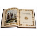 Иллюстрация к книге в кожаном переплете "Великие полководцы. Афоризмы, притчи, легенды"